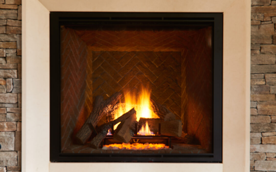 Custom fireplace